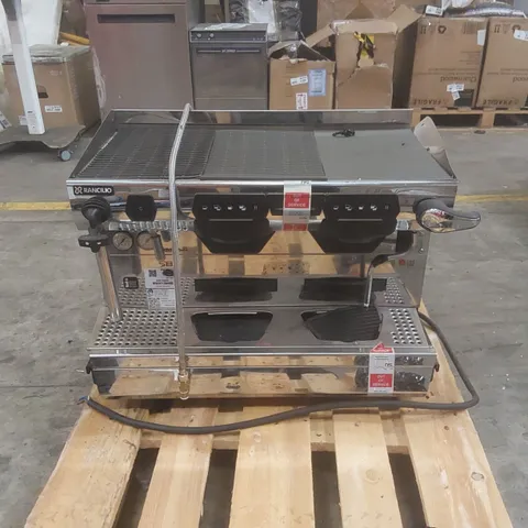 RANCILIO CLASSE 7 COMMERCIAL 2 GROUP COFFEE MACHINE