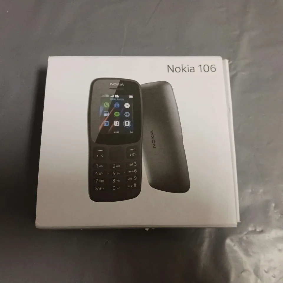 BOXED NOKIA 106 MOBILE PHONE - TA-1114