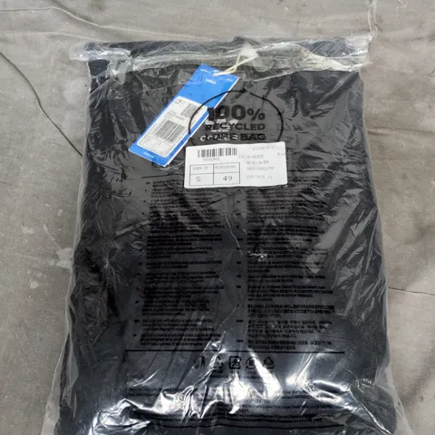 ADIDAS BLACK LOGO HOODIE SIZE S 