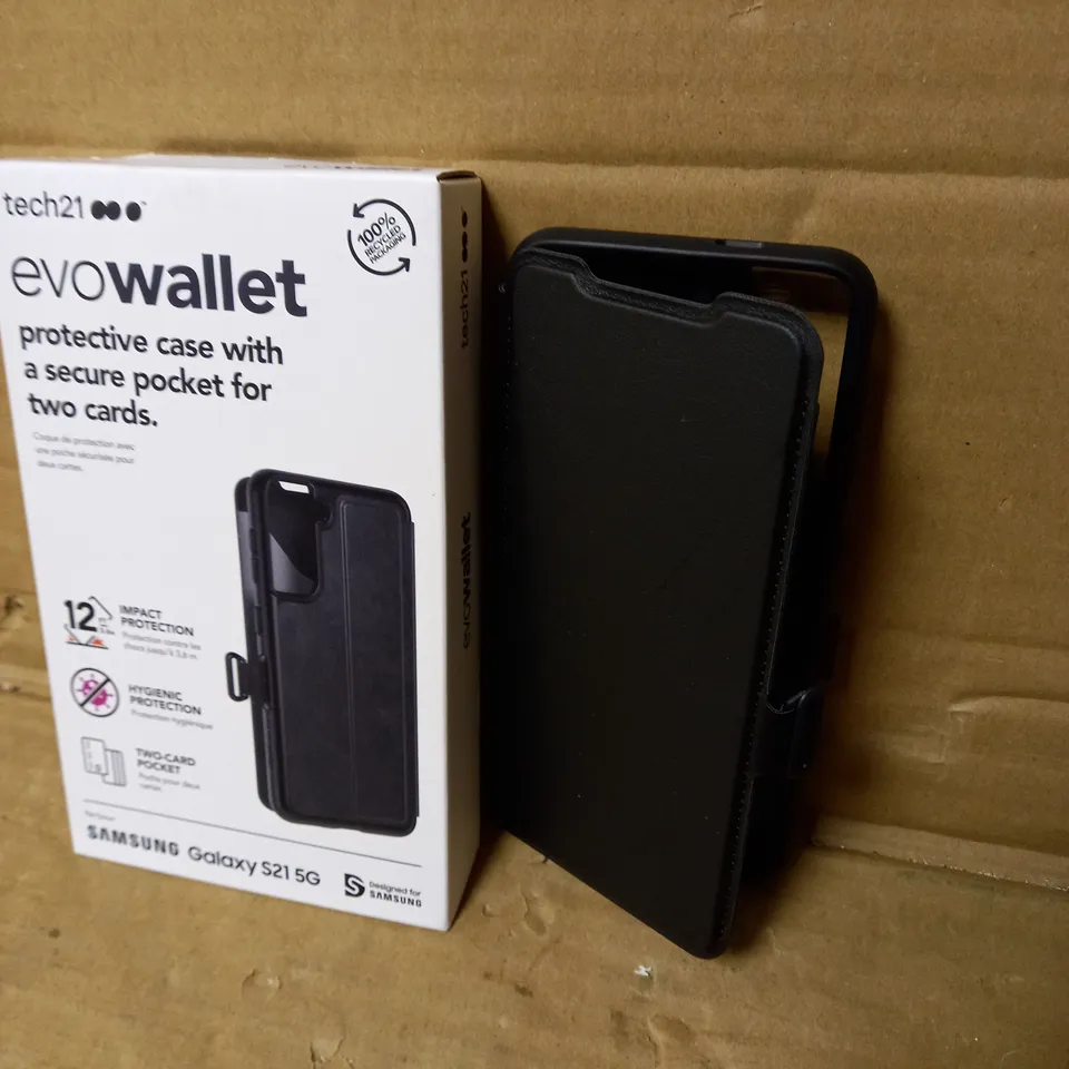TECH21 EVOWALLET PROTECTIVE CASE FOR SAMSUNG GALAXY S21 5G