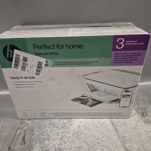BOXED HP DESKJET 2810E PRINTER 