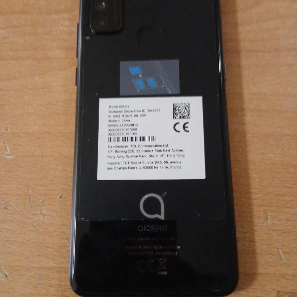 ALCATEL SMARTPHONE – BLACK, ANDROID 11, 64GB STORAGE, 4GB RAM