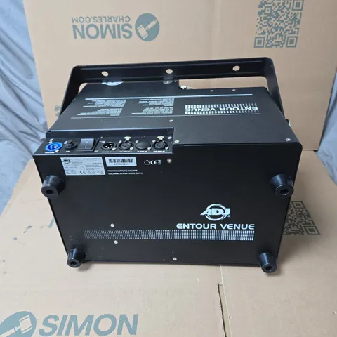 AMERICAN DJ ENTOUR VENUE 1500W MOBILE DMX FAZE MACHINE BOXED