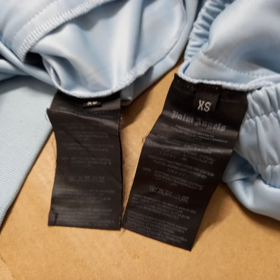 PALM ANGELS STYLE LIGHT BLUE TRACKSUIT - XS