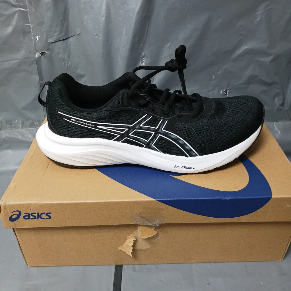 ASICS MEN'S RUNNING GEL-CONTEND TRAINERS - BLACK - 9 RRP £65