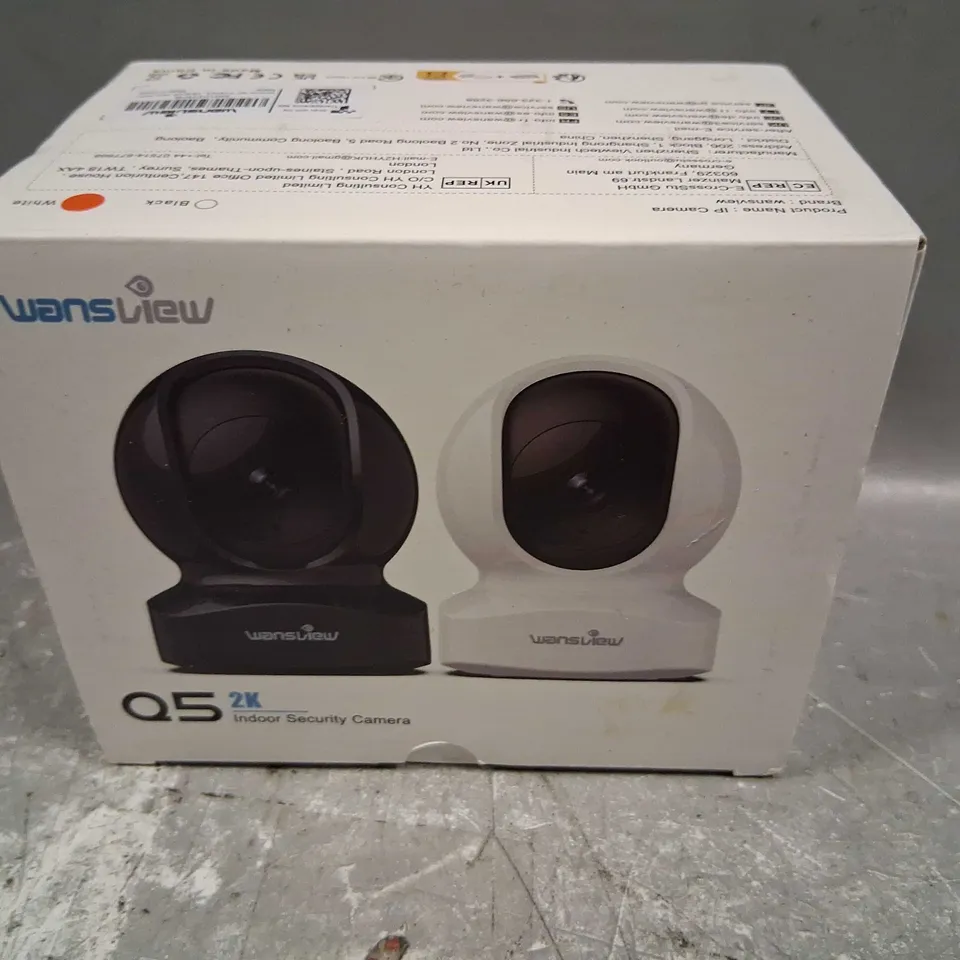 BOXED WANS VIEW Q5 2K INDOOR SECURITY CAMERA