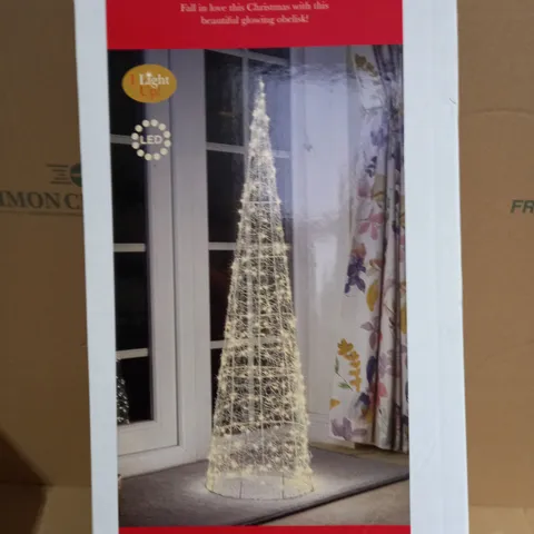 BOXED THREE KINGS LED CHRISTMAS CONE – 110 CM (COLLECTION ONLY)