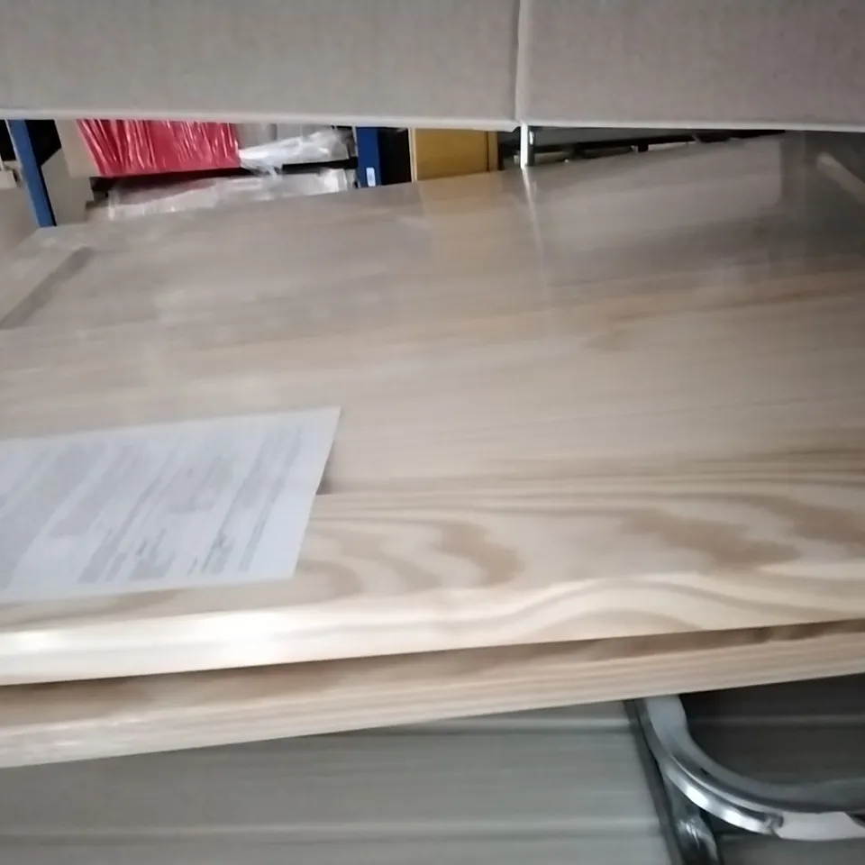 4 PANEL CLEAR PINE FIRE INTERNAL DOOR 1981 X 838MM