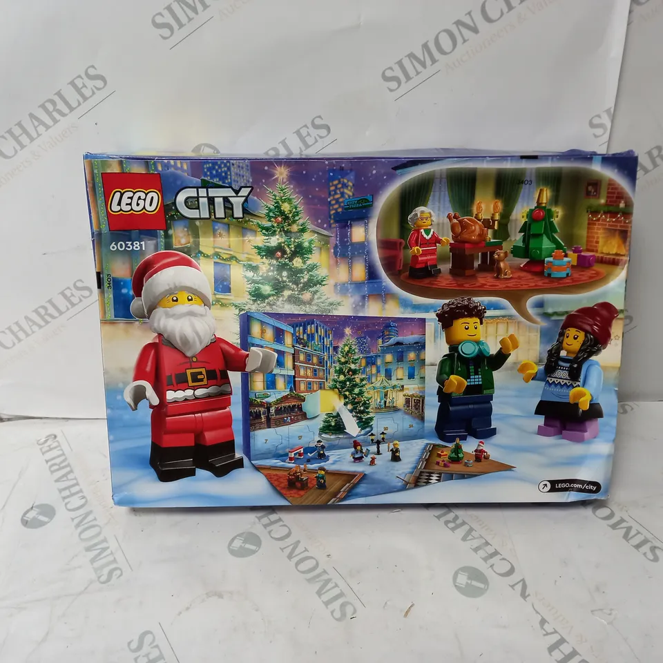 BOXED LEGO CITY ADVENT CALENDAR 2023 - 60381