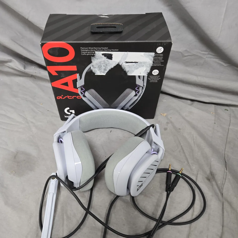 BOXED LOGITECH A10 ASTRO GAMING HEADSET