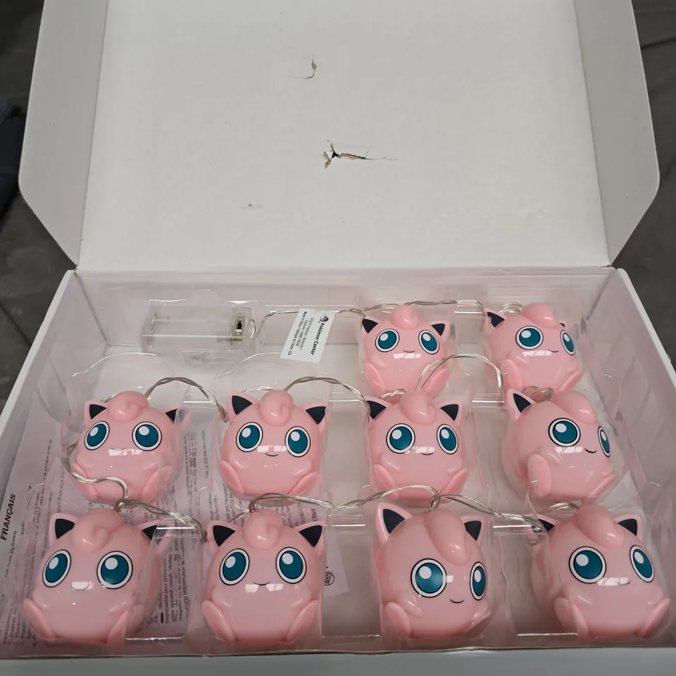 POKEMON CENTER JIGGLYPUFF STRING LIGHTS – BOXED SET