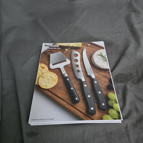 PROCOOK CHEESE KNIFE SET – 3 PIECE, BOXED