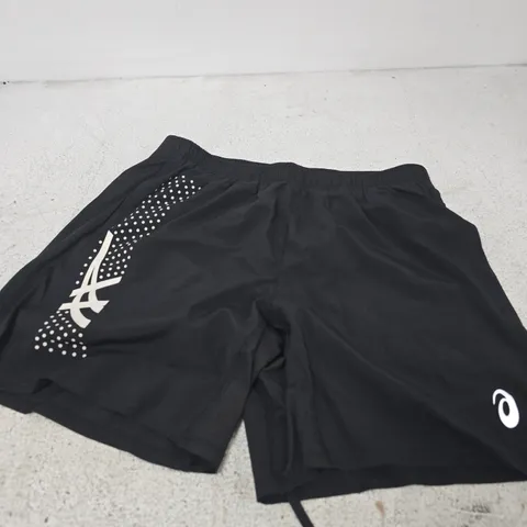 ASICS BLACK SHORTS – UK SIZE L