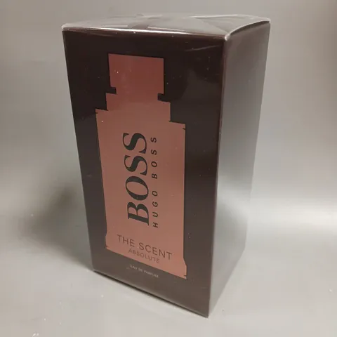 BOXED AND SEALED BOSS HUGO BOSS THE SCENT ABSOLUTE EAU DE PARFUM 100ML