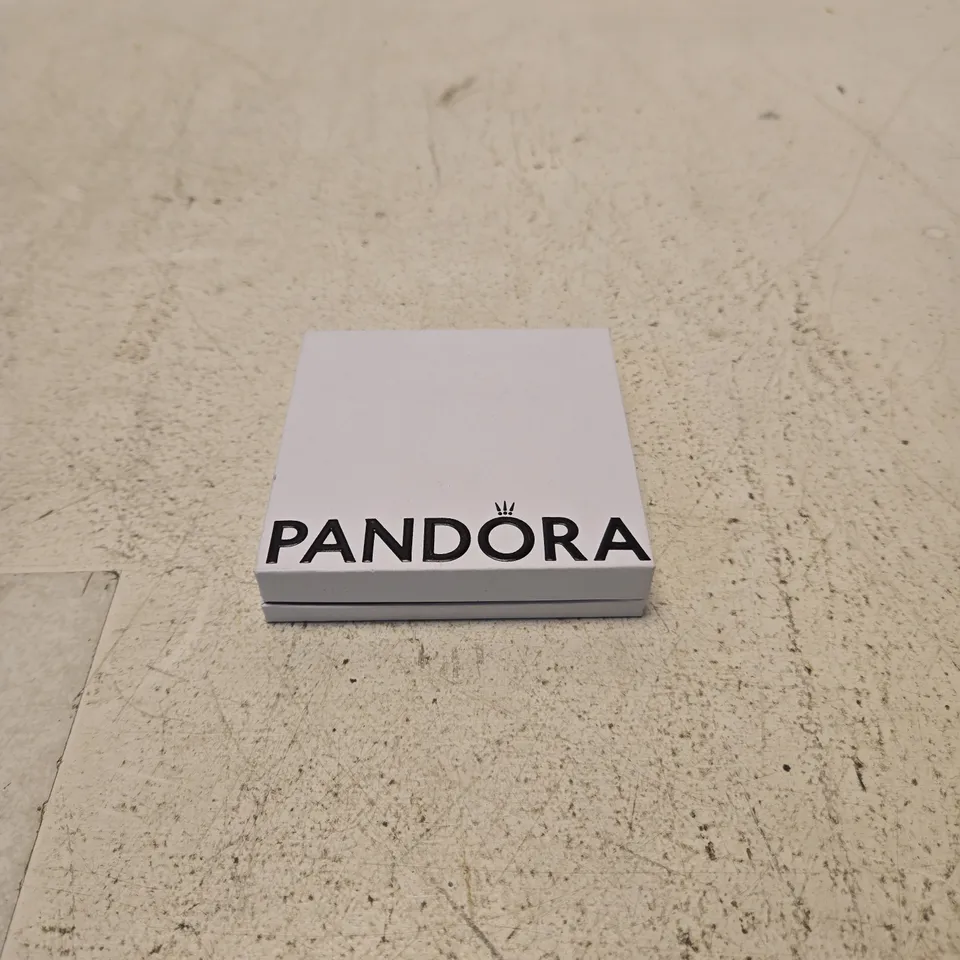 PANDORA TEXTURED PAW MINI CHARM STERLING SILVER IN BOX