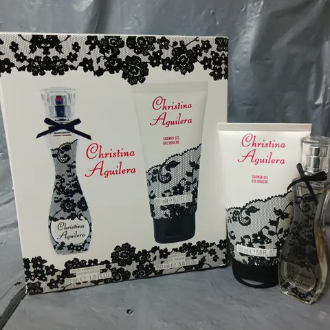 BOXED CHRISTINA AGUILERA SIGNATURE EDP - 30ML 2PC GIFT SET