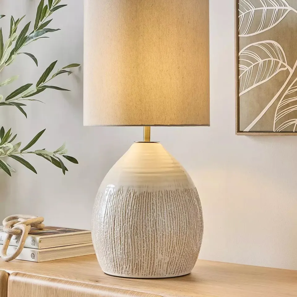 THE VERY COLLECTION EMBOSSED TABLE LAMP LARGE