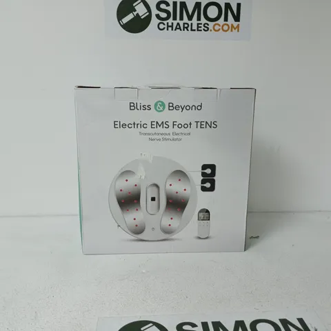 BLISS AND BEYOND ELECTRIC EMS FOOT TENS NERVE STIMULATOR