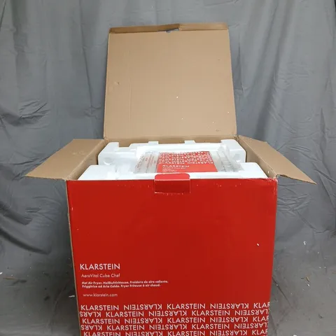 KLARSTEIN AEROVITAL CUBE CHEF HOT AIR FRYER – BOXED