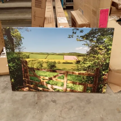 ENGLISH COUNTRYSIDE PHOTO PRINT ON CANVAS 