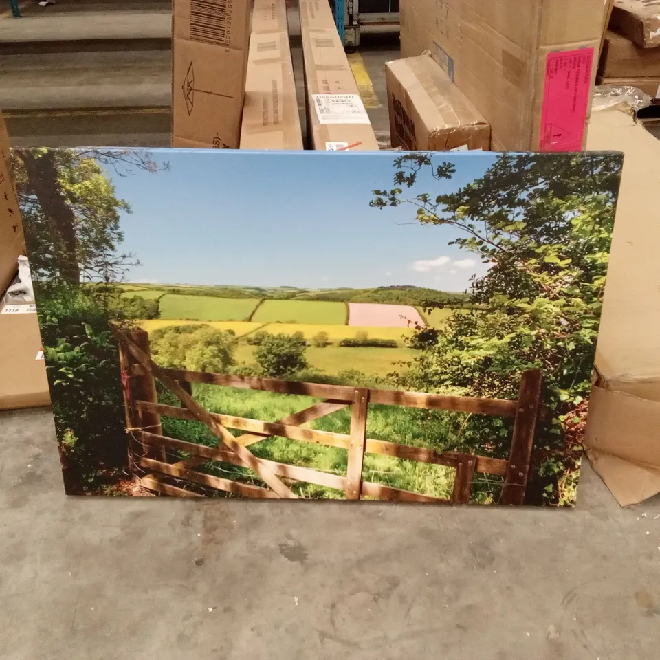 ENGLISH COUNTRYSIDE PHOTO PRINT ON CANVAS 