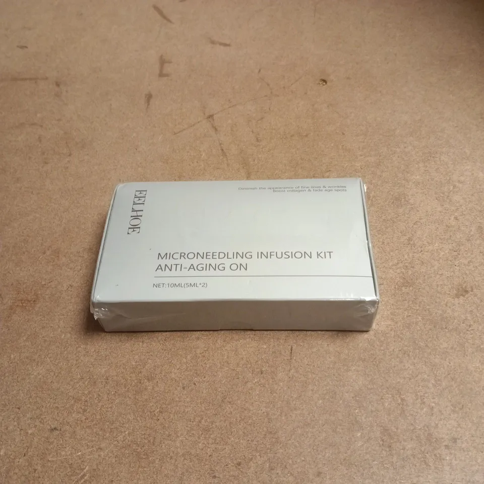 BOX OF APPROXIMATELY 10 ASSORTED BEAUTY PRODUCTS INCLUDING ELECTRIC TEETH CLEANER, EELHOE MICRONEEDLING INFUSION KIT AND DR MELAXIN EXFOLIATING BLACK RICE AMPOULE