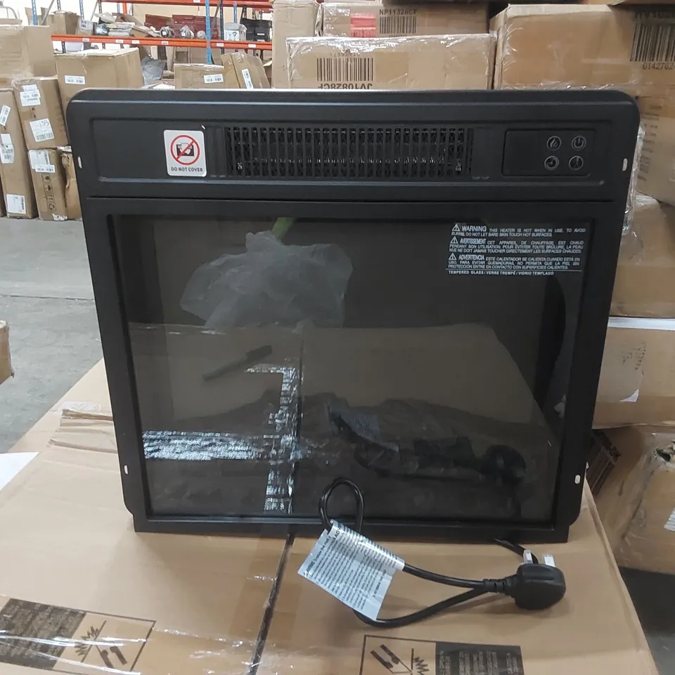 BOXED ELECTRIC FIREPLACE HEATING UNIT INSERT - SE105-18G