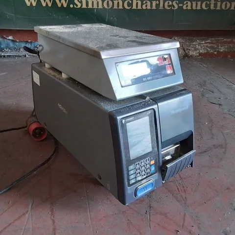 HERBERT HONEYWELL BC-801 DIGITAL SCALE WITH RECEIPT PRINTER