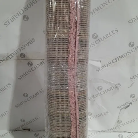 OXFORD SHAGGY BABY PINK RUG 80x150cm