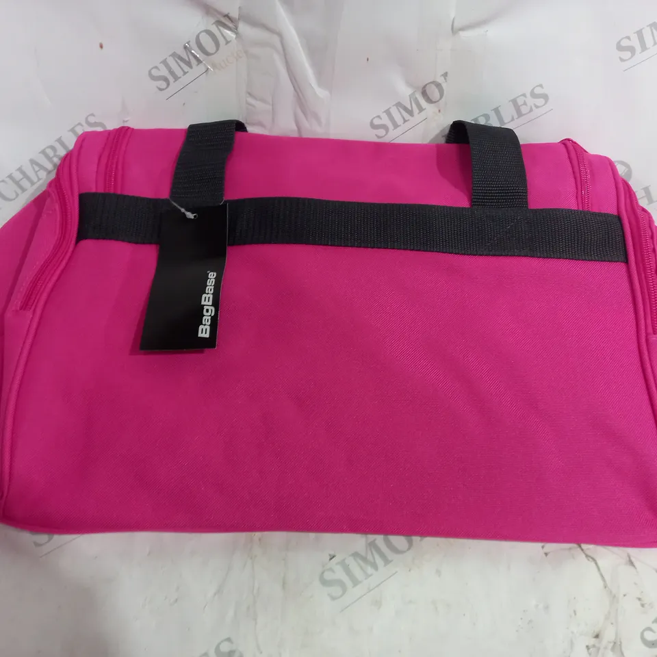 BAGBASE PINK DUFFLE BAG 