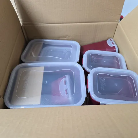 LOCKNLOCK 10 PIECE ASSORTED SHAPE STORAGE SET