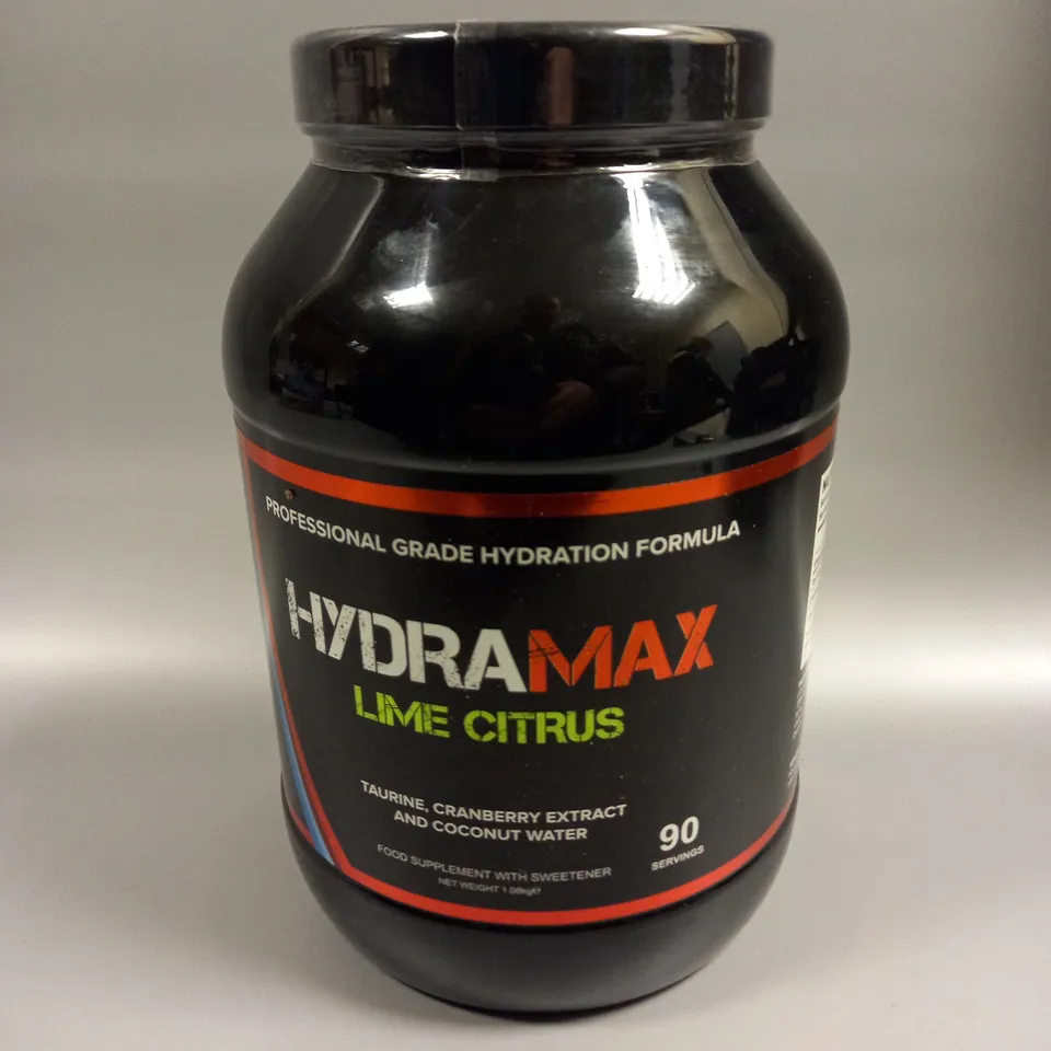 SEALED HYDRAMAX HYDRATION FORMULA - 1.08KG LIME CITRUS 