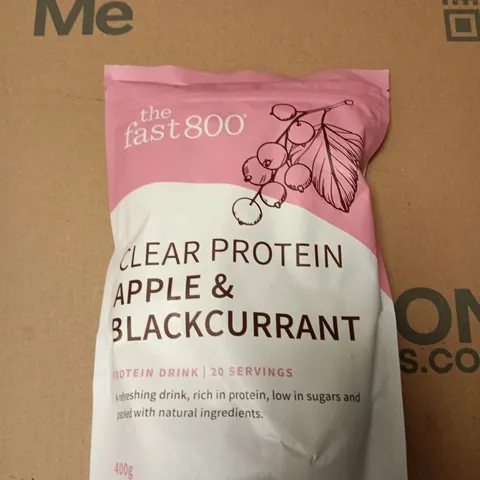 THE FAST800 CLEAR PROTEIN APPLE & BLACKCURRANT – 400G