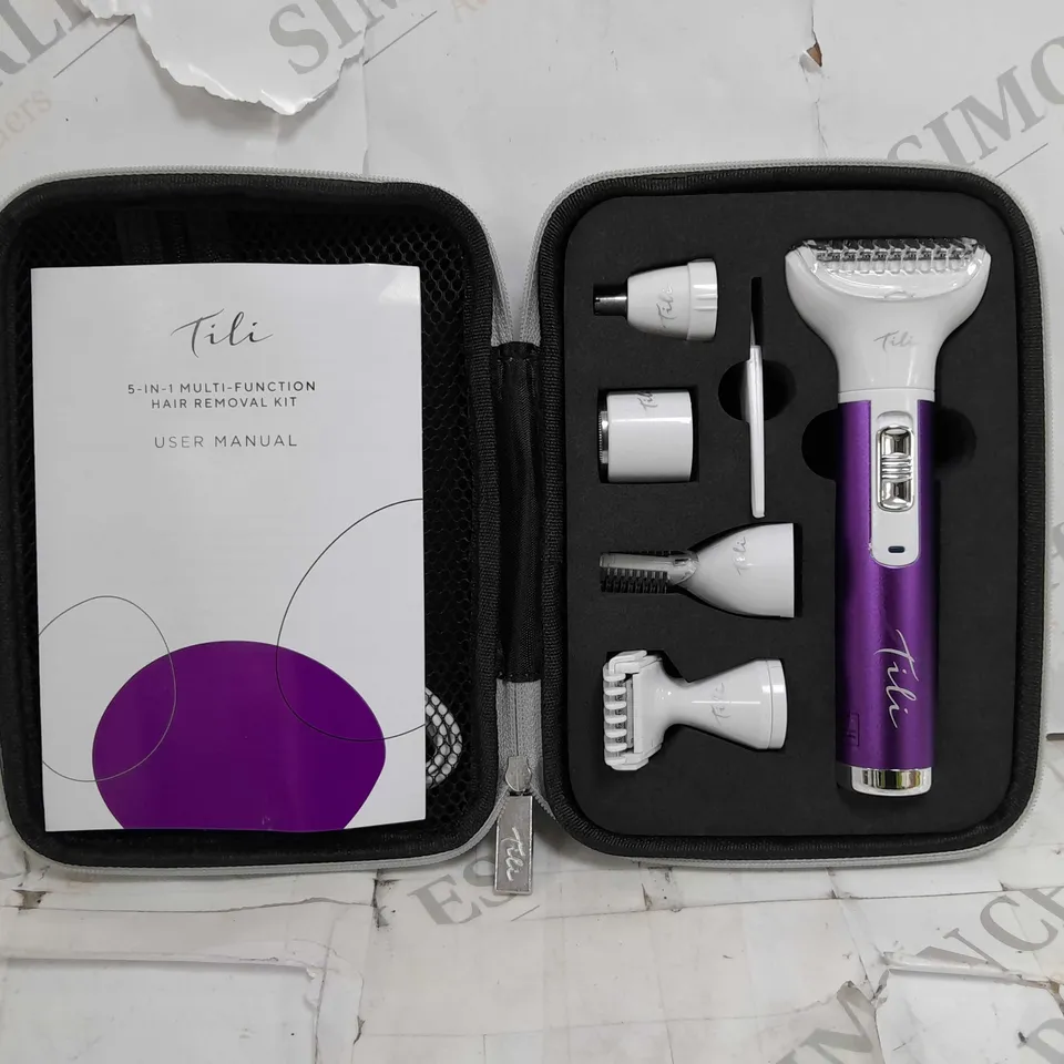 TILI 5-IN-1 MULTI-FUNCTION HAIR REMOVAL KIT 