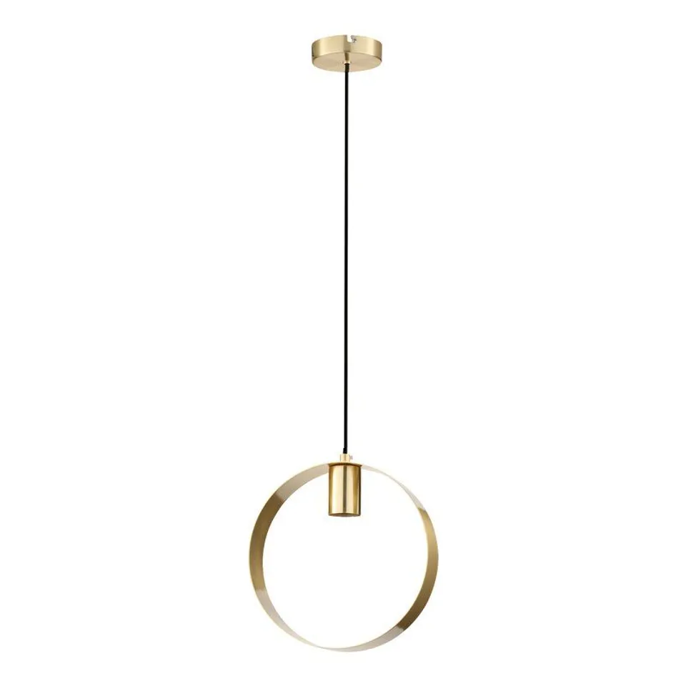 BOXED CHAVES 1 LIGHT BULB PENDANT  - GOLD FINISH