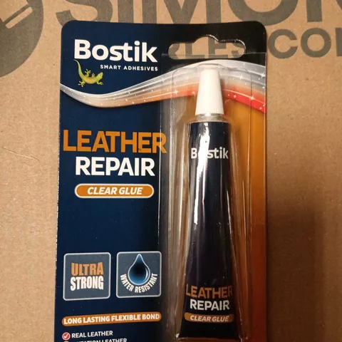 6 X SEALED BOSTIK LEATHER REPAIR CLEAR GLUE 