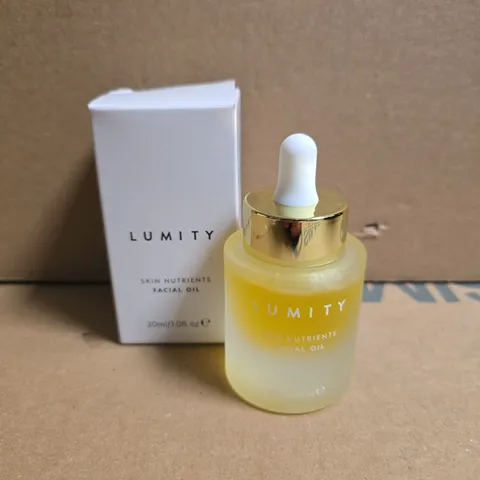 LUMITY SKIN NUTRIENTS FACIAL OIL – 30ML