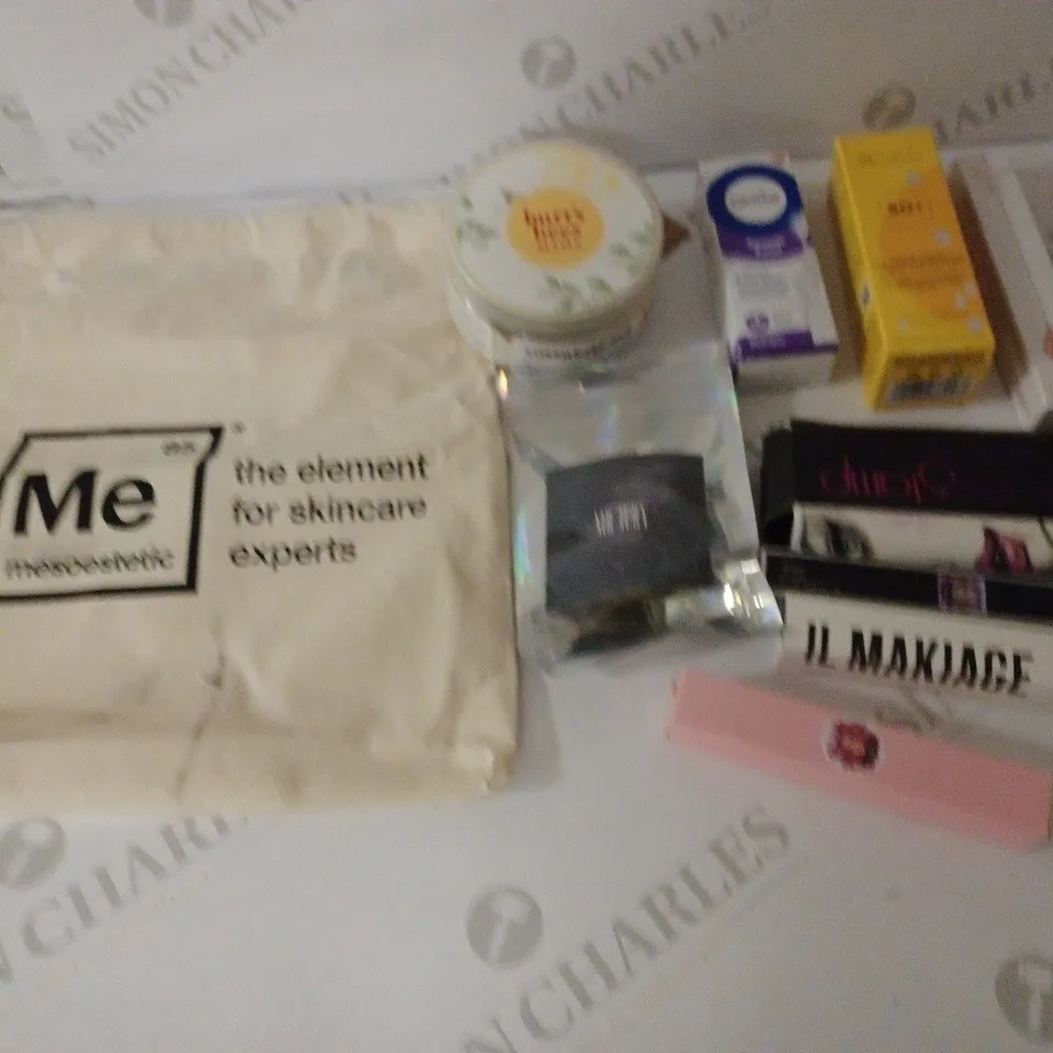 LOT OF 10 ASSORTED SKIN CARE AND MAKEUP ITEMS TO INCLUDE FACE CREAM, LIP BALM, MASCARA ETC