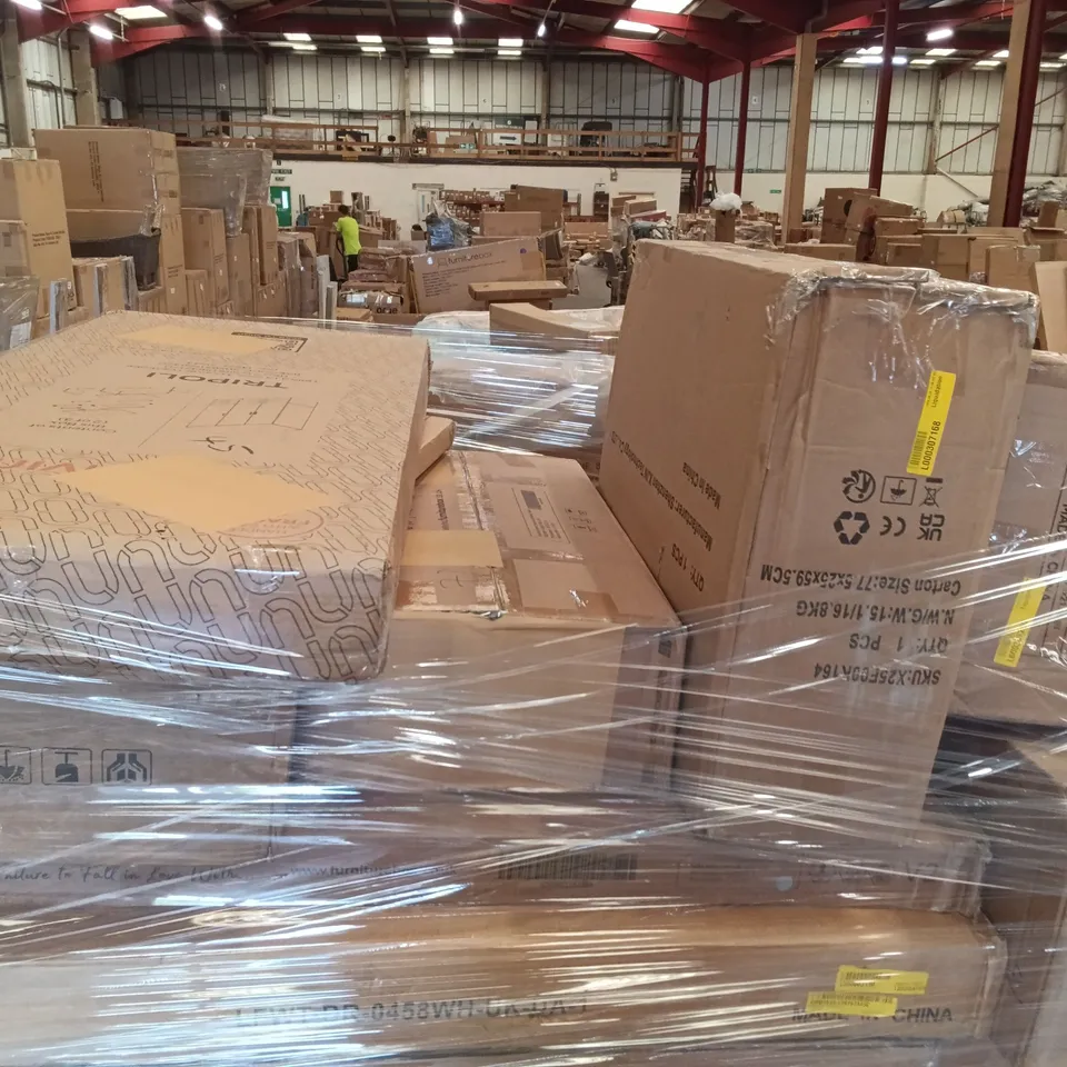 PALLET OF APPROXIMATELY 20 BOXED DESIGNER FURNITURE 