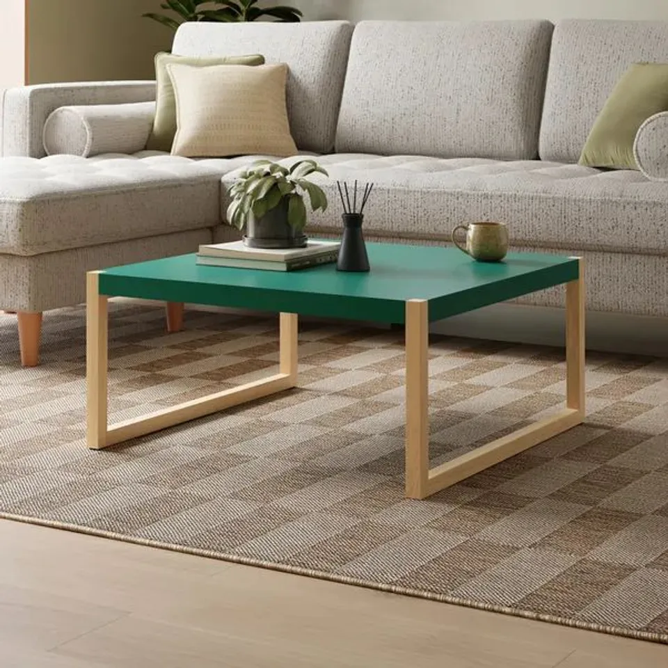 BOXED ARNIE COFFEE TABLE - EMERALD (1 BOX)