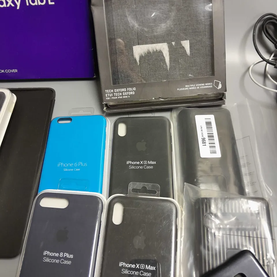 LOT OF 20 ASSORTED TABLET AND PHONE CASES