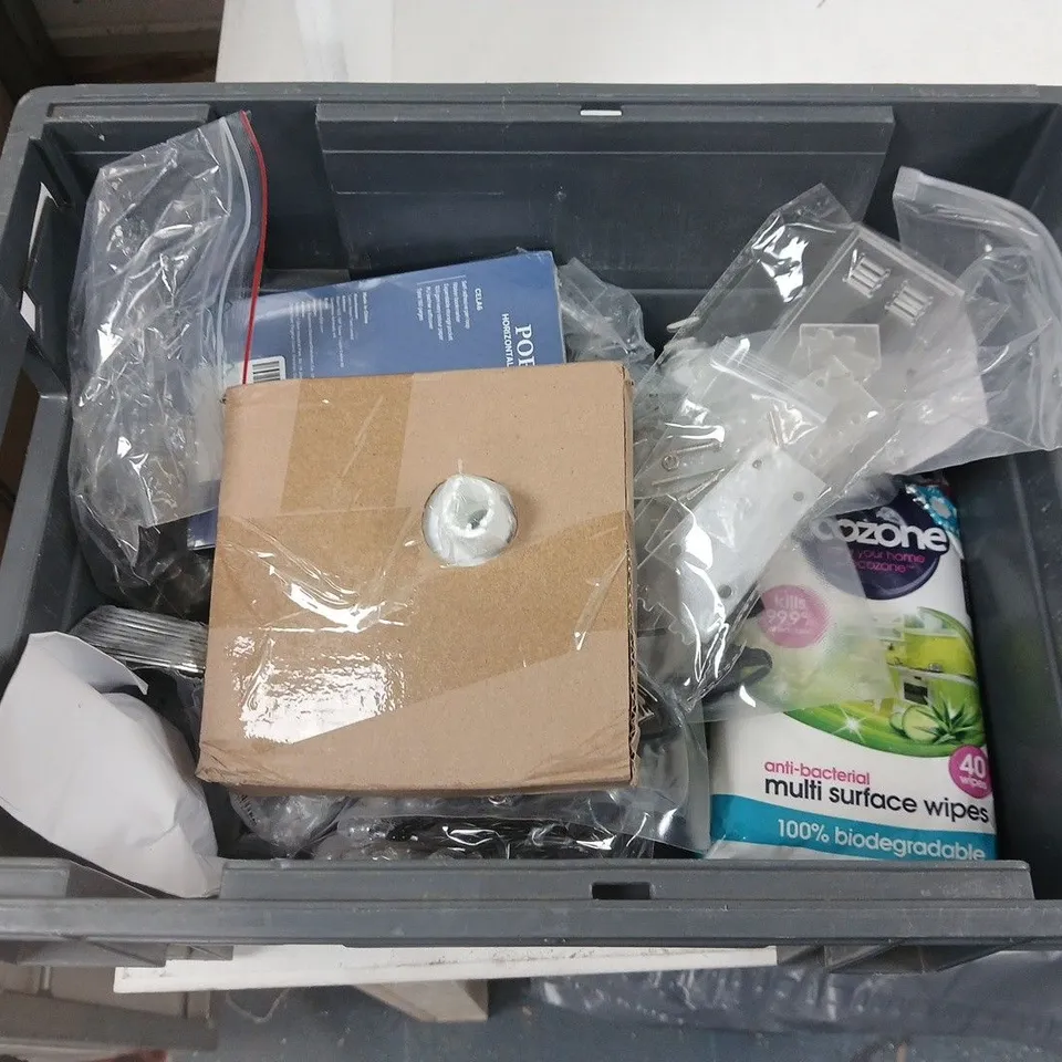 LOT OF ASSORTED HOUSEHOLD ITEMS TO INCLUDE DISHWASHER TABS, WEEKLY PLANNERS AND MULTI SURFACE PLANNERS