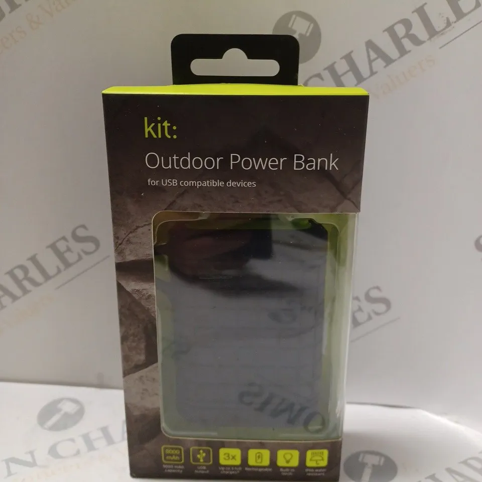 BOXED KIT: 9000MAH OUTDOOR POWER BANK 