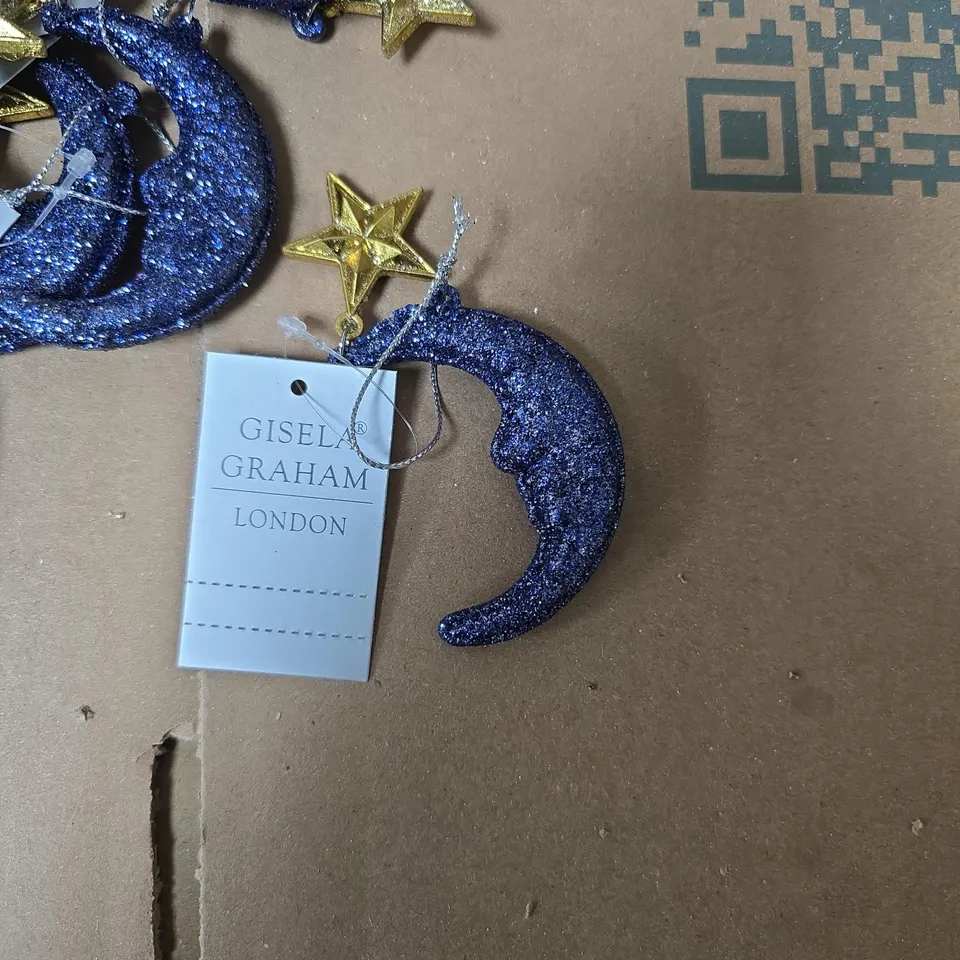 2 BOXES OF ASSORTED GISELA GRAHAM SMALL DECORATIONS 