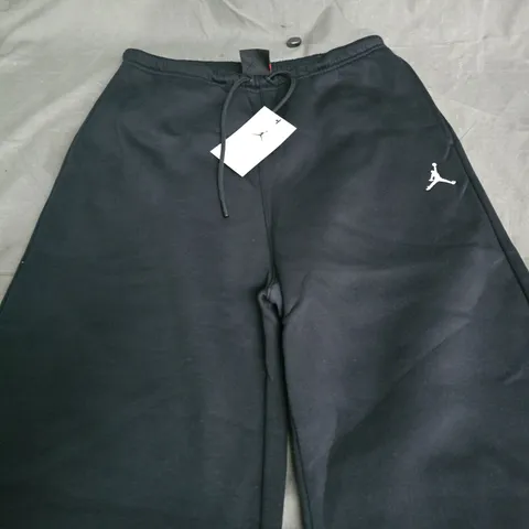 JORDAN WOMEN'S BLACK JOGGERS WITH JUMPMAN LOGO - S