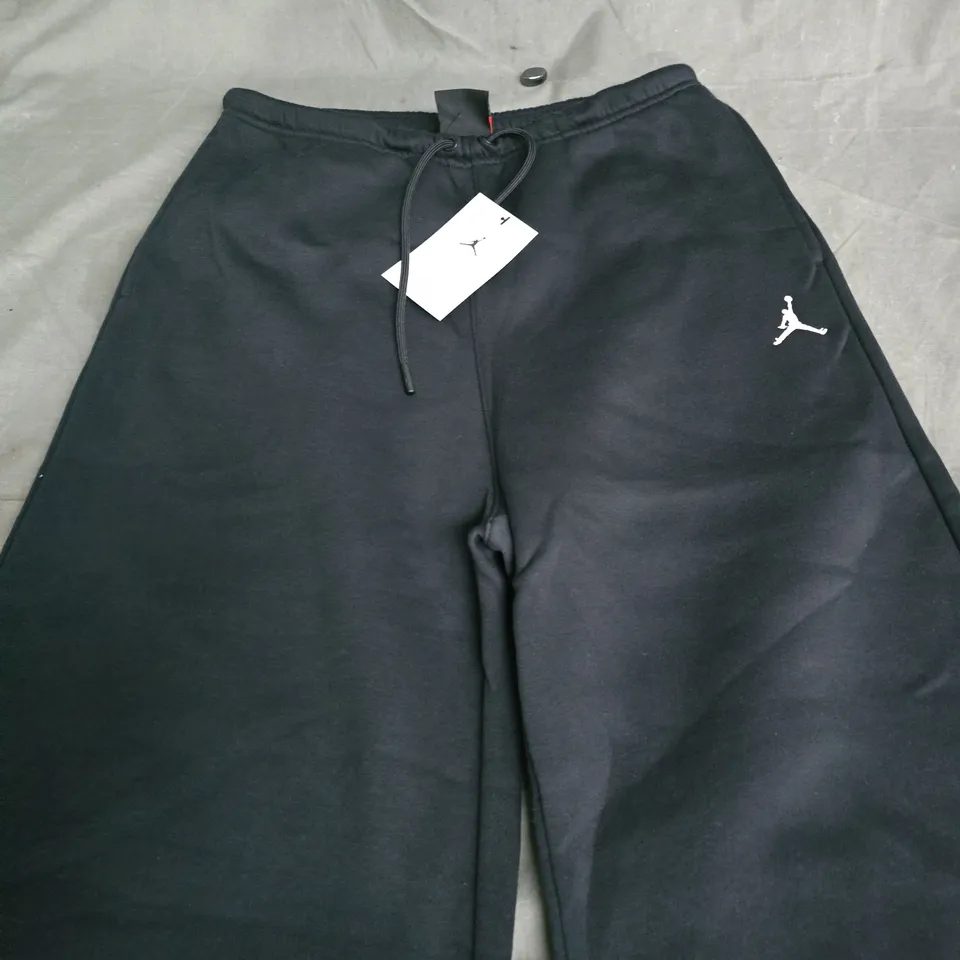 JORDAN WOMEN'S BLACK JOGGERS WITH JUMPMAN LOGO - S