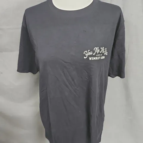 YOU ME AT SIX TOUR TEE IN BLACK SIZE L