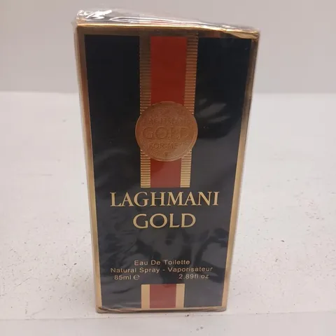 BOXED AND SEALED LAGHMANI GOLD EAU DE TOILETTE 85ML