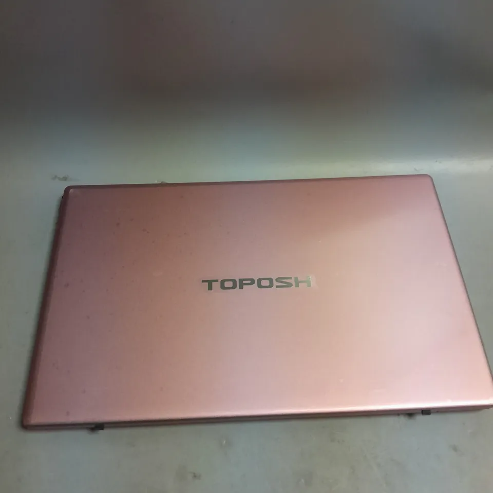 boxed TOPOSH PINK LAPTOP CELERON N5095 CPU , 12GB RAM, 256GB SSD