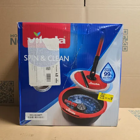 BOXED VILEDA SPIN & CLEAN